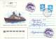 ATOMIC ICEBREAKER "RUSIA",  SPECIAL POSTMARK ON COVER STATIONERY, ENTIERE POSTAUX, 1989, RUSIA - Atomo