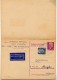 FILATELISTKLUBB Alingsås 1968 On East German Postal Card With Reply  P74 - Andere & Zonder Classificatie