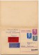 Boli´Marknan Boliden 1971 On  East German Postal Card With Reply P74 Air Mail Exprès - Other & Unclassified