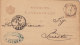 FIUME  /  TRIESTE -  Card _ Cartolina Postale Pubblicitaria - 1885 - Postmark Collection