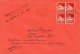 FEZZAN LETTRE AVEC GRIFFE MISSION SCIENTIFIQUE FRANCAISE DU FEZZAN 18 FEVRIER 23 AVRIL 1944 + SIGNEE PAR UN MEMBRE DE... - Storia Postale