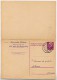 OSTMÄSSAN SKARA 1967 On East German Postal Card With Reply P74 - Other & Unclassified