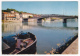 Corbeil Essonnes - Le Pont Sur La Seine (vue Sur L'avant D'une Péniche, Manivelles D'action De L'ancre) Circulé 1980 - Corbeil Essonnes