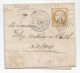 - Lettre - VOSGES - CHATEL-S-MOSELLE GC.949 S/TP N°59 - PORT LOCAL - Càd T.17 - BR "N" 1875 - 1871-1875 Ceres