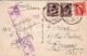 PYRENEES ORIENTALES - ESPAGNE - CENSURE - CARTE POSTALE LE PERTHUS - LA DOUANE ESPAGNOLE COTE ESPAGNE. - Republikeinse Censuur