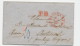 936/20 --  Lettre Non Affr. Allemagne FRANKFURT 1855 Vers ANTHISNES Via NANDRIN - ERREUR Marque De Passage HOLLANDE EST - Transit Offices