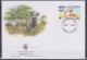 Eritrea, 2001, WWF, Hyena, 4 FDC´s - Hunde