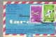 Maxi Card Romania, TAROM Advertisement, Like An Aerograma, First Flight, Tarom Bucuresti-Beijing With B-767 - Aerei