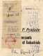 Politique - Lettre De P. Poujade - St-Céré Le 15/01/1950 - Le Petit Mot Au Dos Est-il De P. Poujade ? - Non Classés