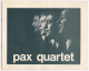Plaquette, Groupe Musical PAX QUARTET (1967), 8 Pages, 12 Photos, Textes De Chansons, Membres Du Groupe... - Varia