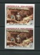 Malagasy/Madagascar 1972   Imperf.  Vertical Pair Native Costumes   Proof,ESSAY??? - Fehldrucke