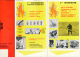 Dépliant Sécurité Pompiers (1964) : Prevention Et Lutte Contre Le Feu, 6 Volets Recto-verso, Conseils, Intervention... - Feuerwehr