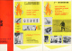 Dépliant Sécurité Pompiers (1964) : Prevention Et Lutte Contre Le Feu, 6 Volets Recto-verso, Conseils, Intervention... - Pompiers