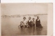 SETE (HERAULT)  CARTE PHOTO FAMILLE PRES DE LA PLAGE 1932 - Sete (Cette)