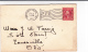 USA -  1917 - ENVELOPPE De MECHANICSBURG Avec MECANIQUE TYPE "DRAPEAU" - - Postal History