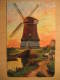 Amsterdam 1908 To Hannover Germany Mill Windmill Mills Windmills Water Post Card Netherlands Holland - Moulins à Vent