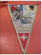 12  VELO Fietsvlaggen Circa 1920 à 1930 Textiel Vaantje Fanion Wimpel Vlag Flagge Suisse Schweiz Zwitserland Switserland - Ecussons Tissu