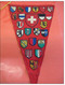Delcampe - 12  VELO Fietsvlaggen Circa 1920 à 1930 Textiel Vaantje Fanion Wimpel Vlag Flagge Suisse Schweiz Zwitserland Switserland - Blazoenen (textiel)