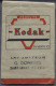 Kodak - 1 Pochette RV De Developpement Pour Rangement Negatif Et Papier - RARE - Materiaal & Toebehoren