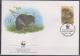 Belarus, 1995, WWF, Beaver, 4 FDC´s - Knaagdieren