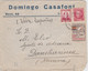 ESPAGNE - 1938 - ENVELOPPE De LA CORUNA La NAVARRE Avec VIGNETTE "POR LA PATRIA" - Nationalistische Uitgaves