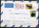 EAST GERMANY   Mixed Airmail Cover To "West Newton,Mass, USA" - Brieven En Documenten