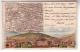 Allemagne - Panorama Von Freiburg I Br Dessin Couleur Et Carte Géographique N° 2 Situant La Ville - CPA Précurseur - Badenweiler