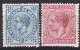 01814 Espa&ntilde;a Edifil 184 (*) / 188 * Cat. Eur. 42,- - Neufs