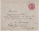 ARGENTINA - 1907 - ENVELOPPE ENTIER POSTAL De BUENOS AIRES Pour SAN JOSE - Entiers Postaux