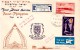 Israel-Philippines 1957 "Air France" First Direct Service Registered Cacheted First Flight Cover  FFC / Erstflugbrief - Posta Aerea