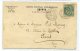 CACHET MARSEILLE A LA REUNION  / 1904 / LV N°3 / SUR  CARTE  DE PORT SAID EGYPTE - Schiffspost