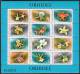 ROMANIA, 1988, Orchids; Flowers, 2 Sheet, 12 Stamps/sheets, Mint - Unused Stamps
