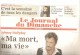 Johnny Hallyday Le Journal Du Dimanche  Ma Mort, Ma Vie - Autres & Non Classés