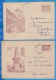 BULGARIE 2 X Postal Stationery Cover - Covers & Documents