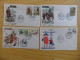 ANDORRA ESPAÑOLA - ANDORRE ESPAGNOL  AÑO COMPLETO 1979 FDC Edifil Nº 122 / 132 Yvert Nº 113 / 123 - Covers & Documents