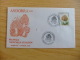 ANDORRA ESPAÑOLA - ANDORRE ESPAGNOL   HONGOS FLORE CHAMPIGNON   FDC  Edifil Nº 170 + 181 + 235  Yvert Nº 160 + 170 + 221 - Storia Postale