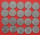 BELGIUM        20 COINS   -    (Nº02533) - Vrac - Monnaies