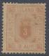 ISLANDE - 1876-1901 -  SERVICE N° 3 (A) - X - - Service