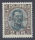 ISLANDE - 1931 - POSTE AERIENNE - ZEPPELIN - N° 11 - X - TB - - Luchtpost