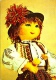 PUPPET IN FOLK COSTUME, PC STATIONERY, ENTIERE POSTAUX, 1968, ROMANIA - Marionetas