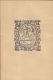 ANTWERPEN-M.SABBE-LE SONNET DE PLANTIN-imprimerie-typographie-compas-Moretus-Antwerpen-drukkerij- - 1901-1940