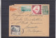 Jeux Olympiques - Helsinki 1952 - Cyclisme - Ahtlétisme - Port - Châteaux - Monaco - Lettre De 19 53 ° - Covers & Documents