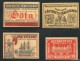 Q593.-. SWEDEN / SUECIA .-. 1920`S - 1930`S .-. AMAZING MATCH VIGNETTES, UNUSED. LOT X 5 PIECES - Variétés Et Curiosités