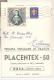 4297-CARTOLINA ILLUSTRATA PUBBLICITARIA-MEDICINALI AFFRANCATA CON FRANCOBOLLI COMMEMORATIVI DI MONACO-1956 - Covers & Documents