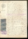 PAPIER TIMBRE FRANCE 1893 Fiscaux , Huissier  :E.TAILLEUX   Document D´Etude ( Seine Maritime Le HAVRE )DE BOISHEBERT - Décrets & Lois