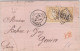 RHONE - 1873 - LETTRE De LYON Avec GC 6316 Pour GENEVE (SUISSE) - 1871-1875 Cérès