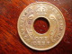 BRITISH EAST AFRICA USED ONE CENT COIN BRONZE Of 1924 KN. - East Africa & Uganda Protectorates