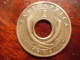 BRITISH EAST AFRICA USED ONE CENT COIN BRONZE Of 1924 H. - East Africa & Uganda Protectorates