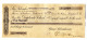 Salvador SAN SALVADOR  "" CHEQUE BANQUE "" 1923 - El Salvador