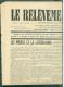 Yvert N°107 II , Affranchissant Journal  Entier " Le Relevement  Social Daté De Juin 1926  -  Aa157 - 1900-29 Blanc